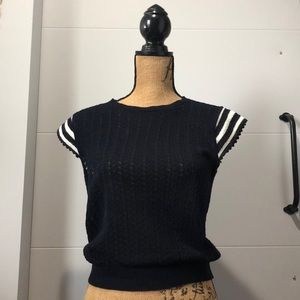 Zara knit short sleeve sweater sz M